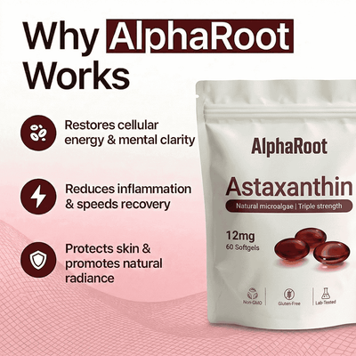 Pure Astaxanthin - Nature's Most Powerful Antioxidant