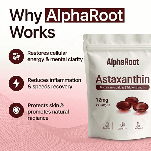 Pure Astaxanthin - Nature's Most Powerful Antioxidant